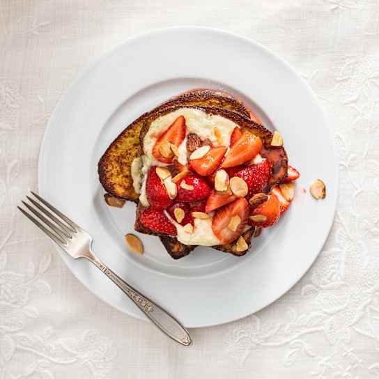 Lemon Mascarpone French Toast